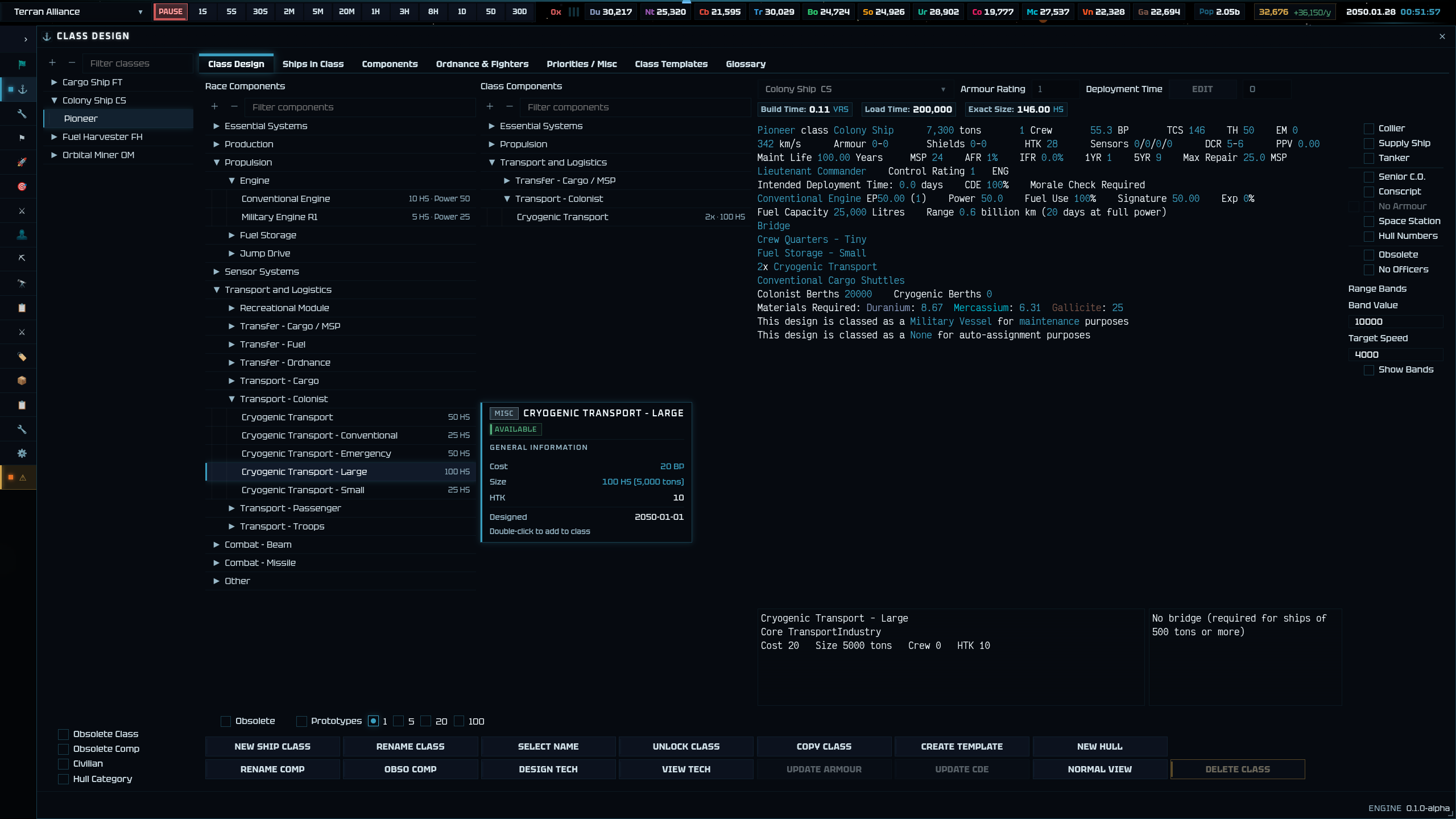 Ship Class Designer