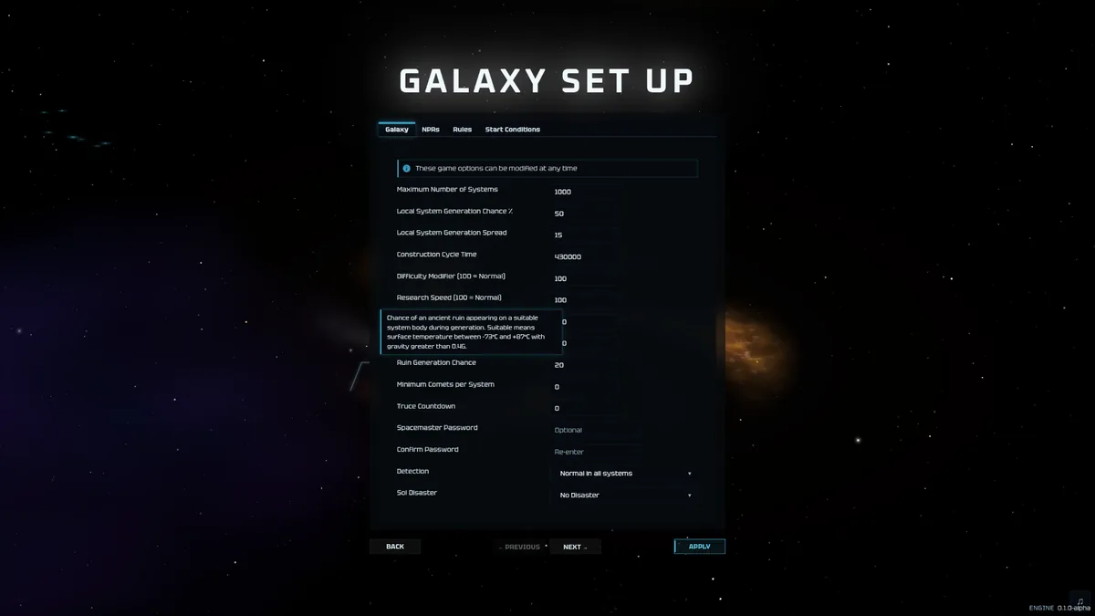 A Galaxy Awaits